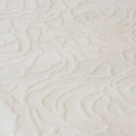 Simply Vera Vera Wang Cream Floral Textured Stretch Knit Blouse Size XXL - Picture 5 of 7